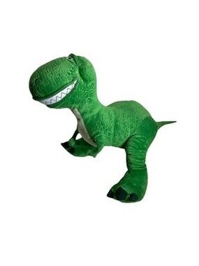Pixar Toy Story 4 – Rex Plush 14'' - Disney Parks NWT - SUPER CUDDLY - TEXTURED!
